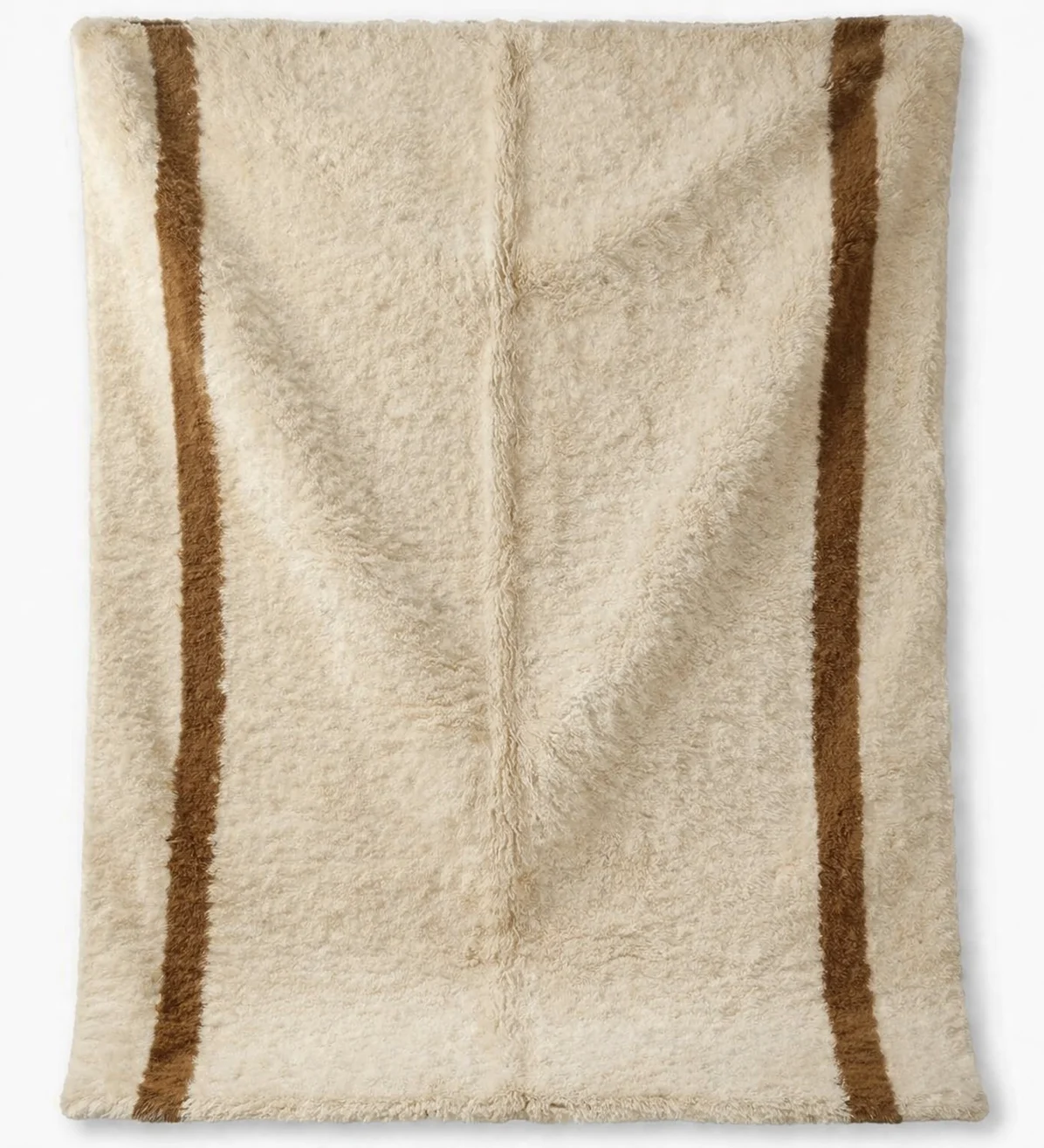 detail view — Le Passage natural wool rug, Maison Tóukkani