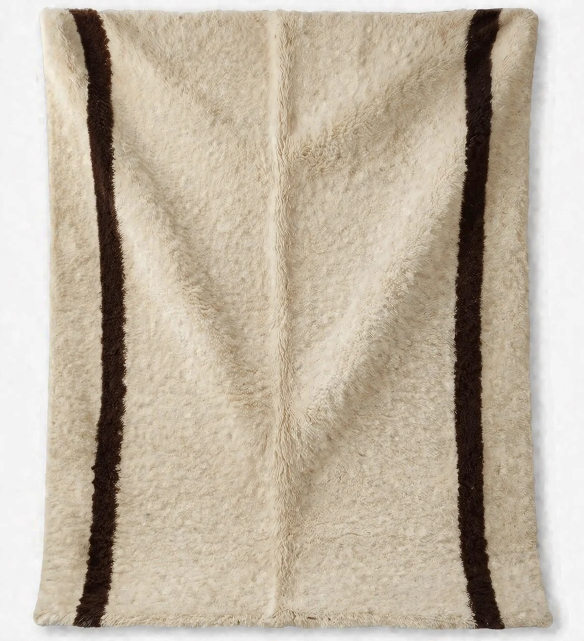 main view — Le Passage natural wool rug, Maison Tóukkani