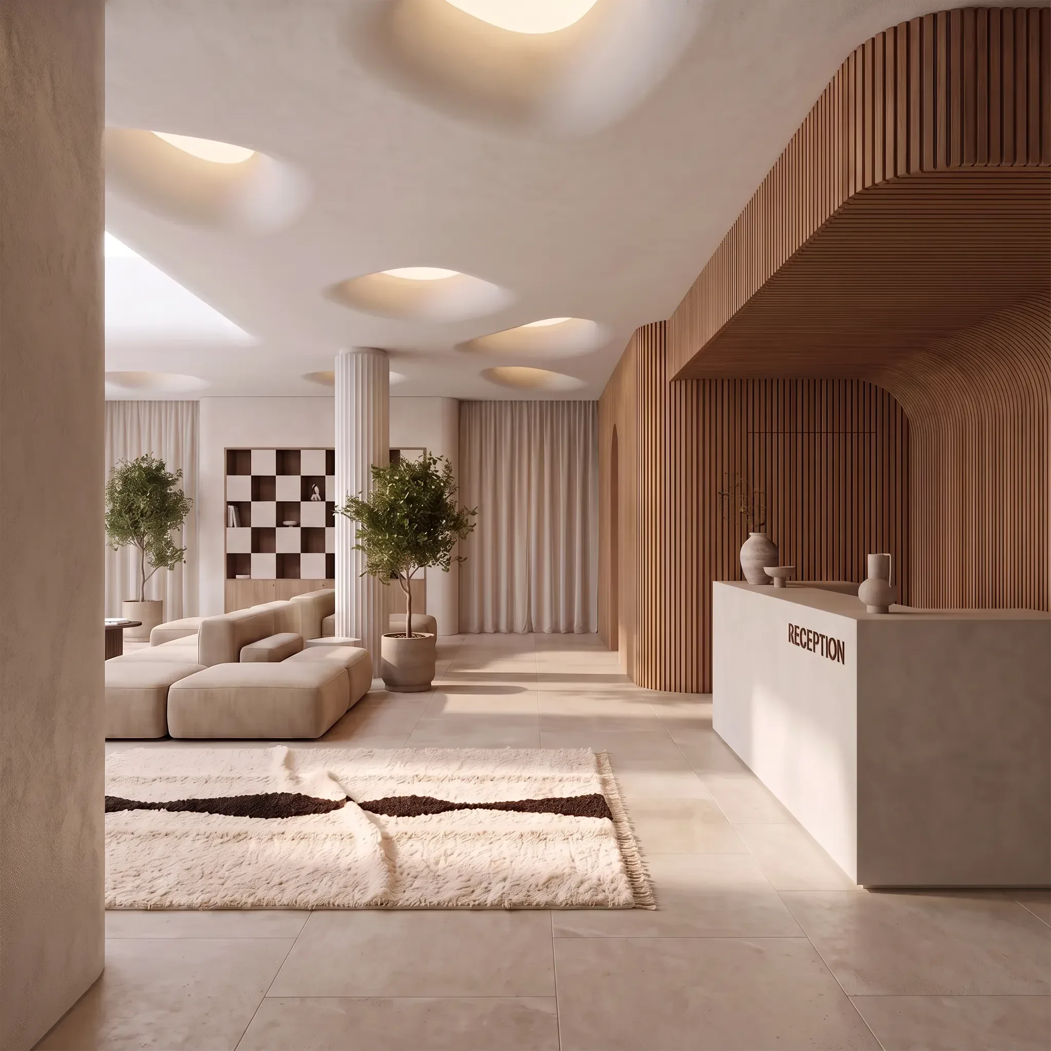 Ansicht im Raum — d ombre | Maison Tóukkani
