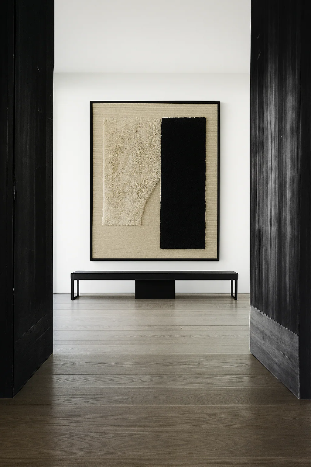 Loom Song · framed textile