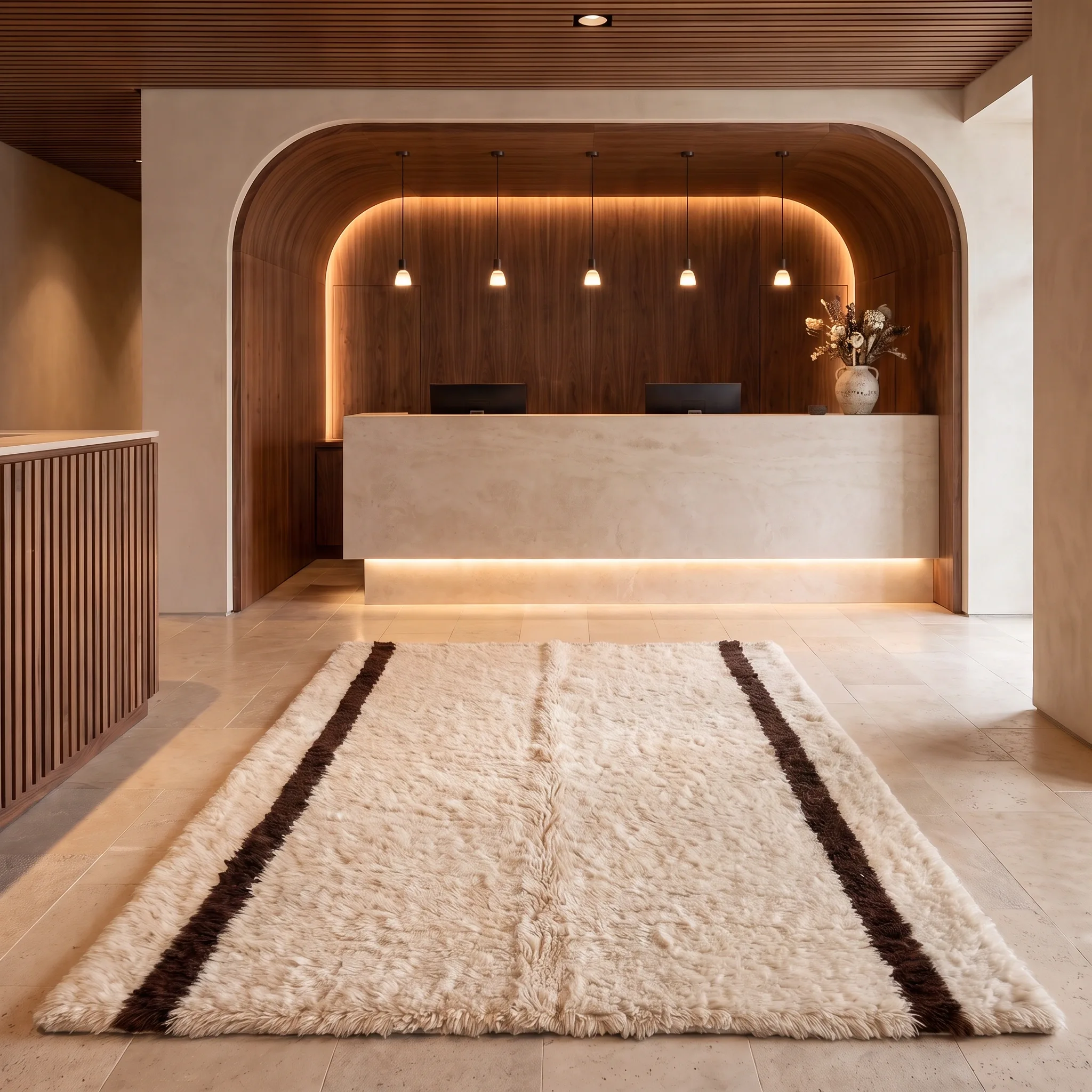 Interior view — le passage | Maison Tóukkani